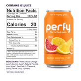 Perfy Blood Orange Yuzu case 12oz/355mL 12ct - soda